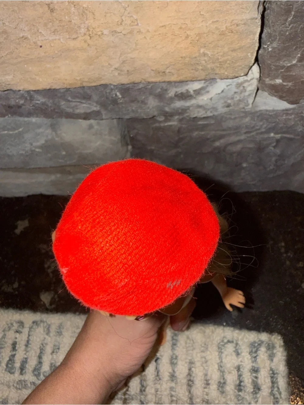 Barbie vintage red Burette hat